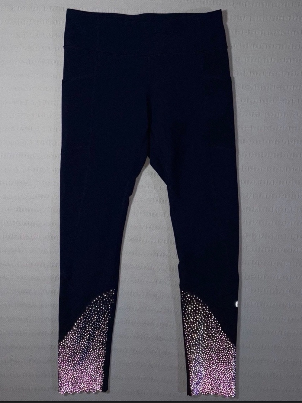 Lululemon Tight Stuff Tight Legging Reflective Womens Size 6 Athleisure Running